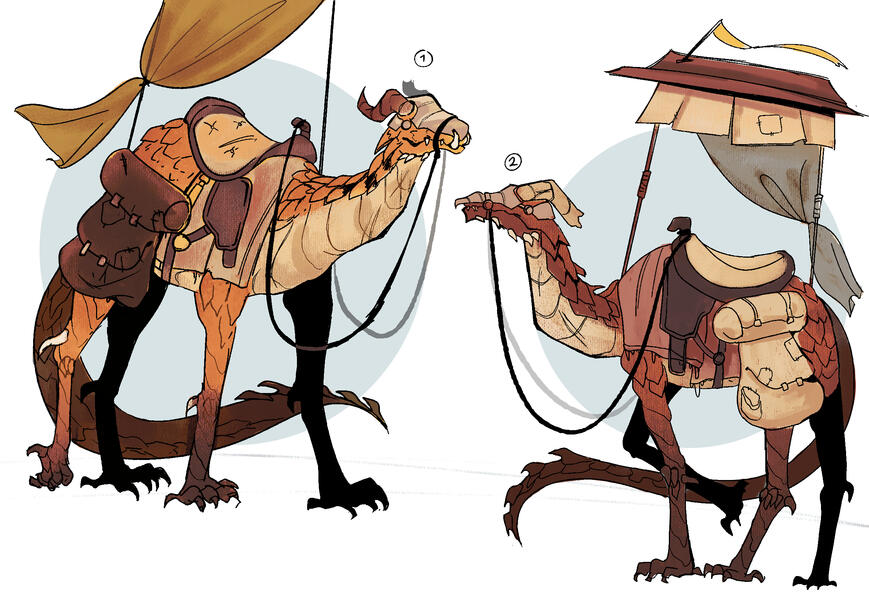 Desert Dragon (Third Pass)