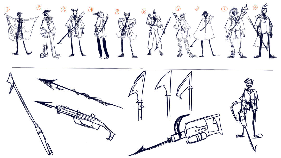 Character based on Shoebill Stork (First Pass)