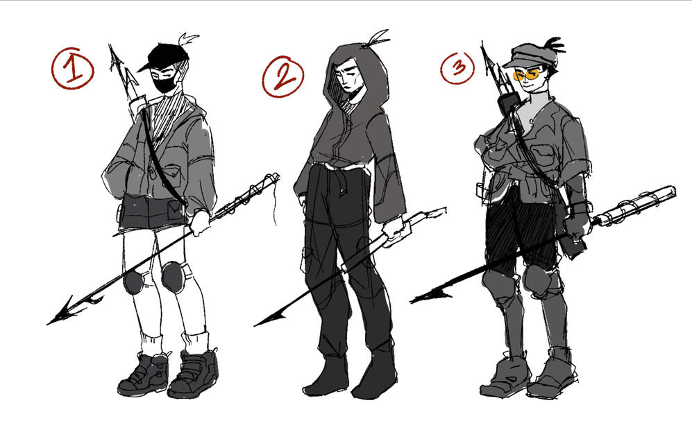 Character based on Shoebill Stork (Second Pass)