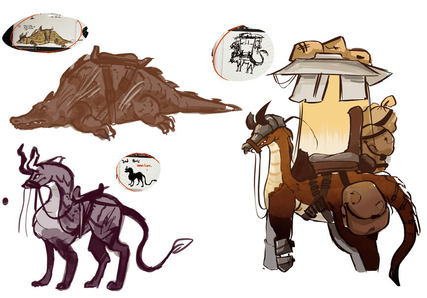 Desert Dragon (First Pass)