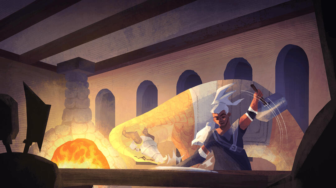 Desert Dragon (Final Illustration)